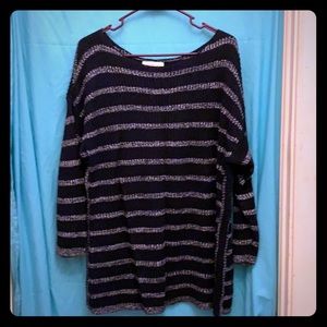 Cold water Creek striped sweater